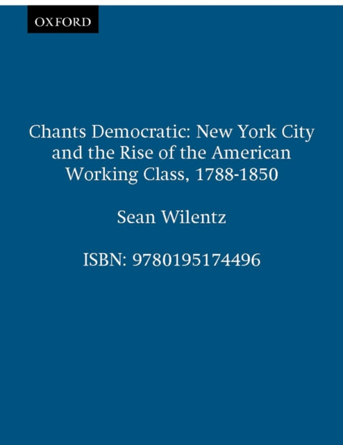 E-book Chants Democratic Sean Wilentz