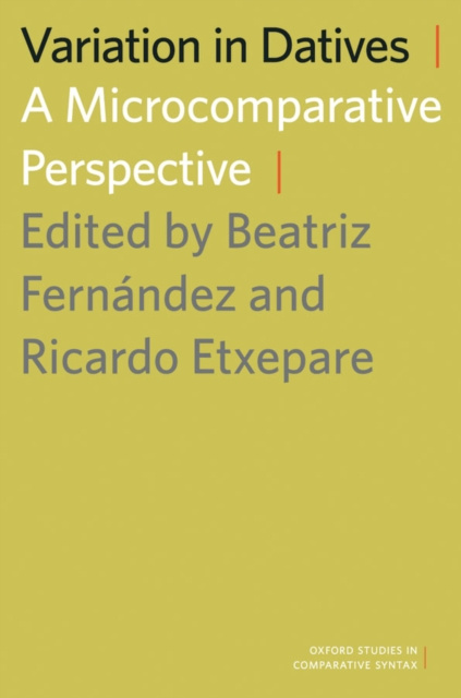 E-book Variation in Datives Beatriz Fernandez