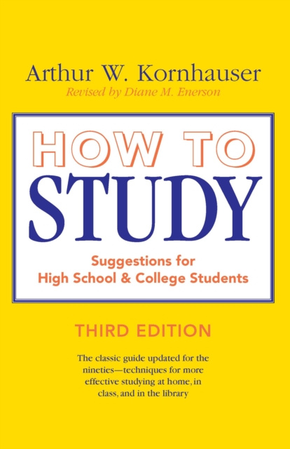E-knjiga How to Study Kornhauser Arthur W. Kornhauser