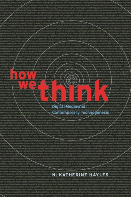 E-book How We Think Hayles N. Katherine Hayles