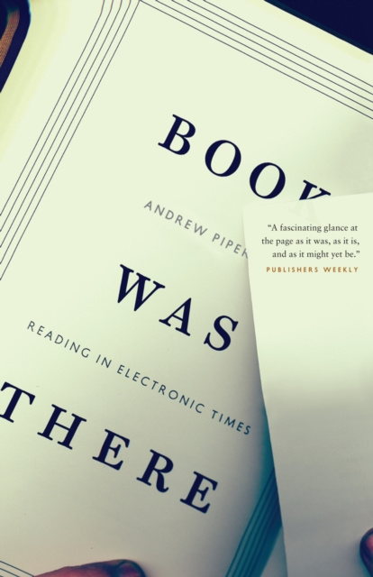 E-knjiga Book Was There Piper Andrew Piper