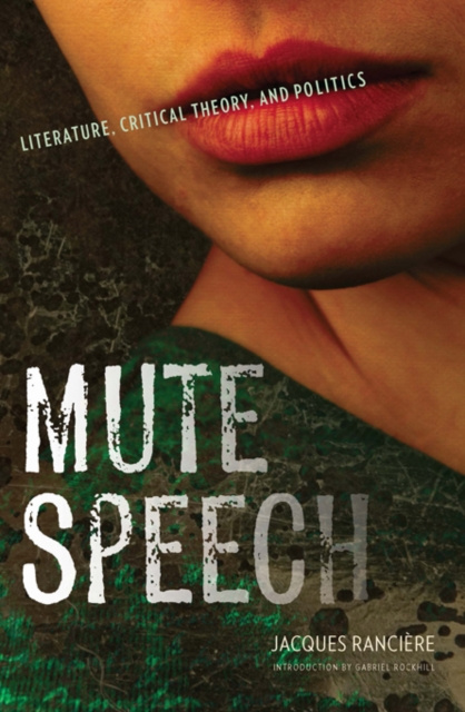 E-kniha Mute Speech Jacques Ranciere