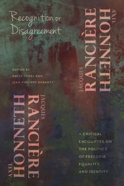 E-book Recognition or Disagreement Axel Honneth