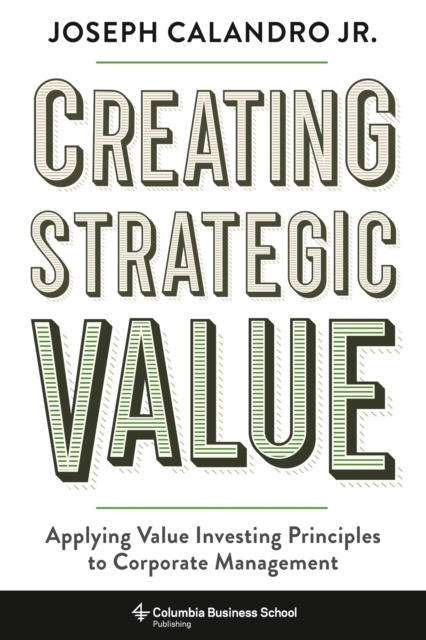 E-book Creating Strategic Value Joseph Calandro