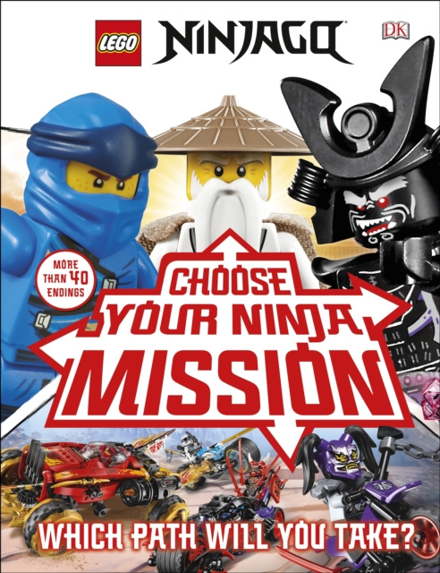 E-kniha LEGO NINJAGO Choose Your Ninja Mission Simon Hugo