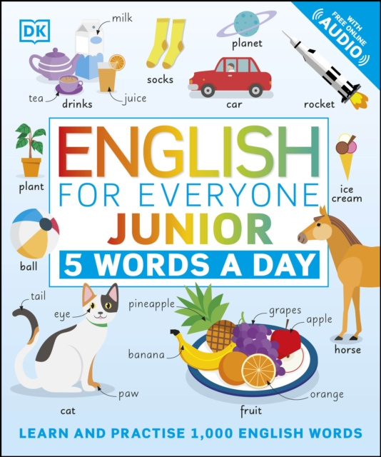 E-book English for Everyone Junior 5 Words a Day DK