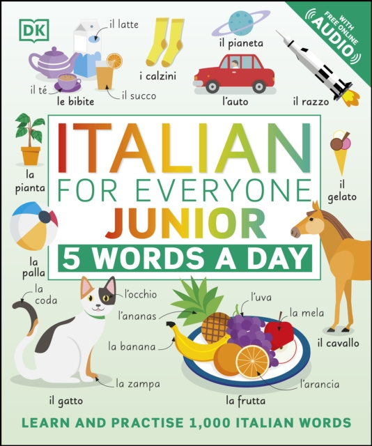 E-book Italian for Everyone Junior 5 Words a Day DK