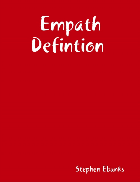 E-knjiga Empath Defintion Ebanks Stephen Ebanks