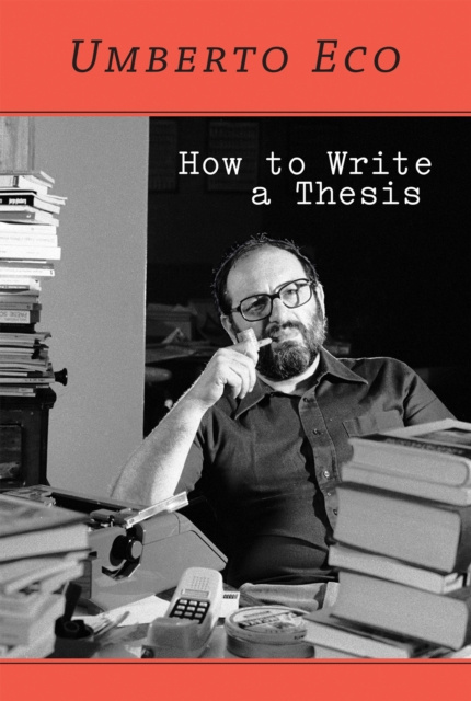 E-Book How to Write a Thesis Umberto Eco