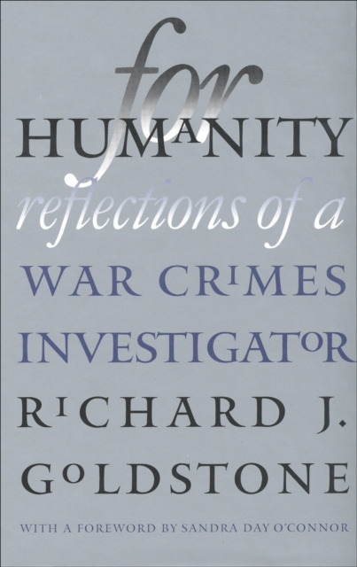 E-knjiga For Humanity Goldstone Richard J. Goldstone