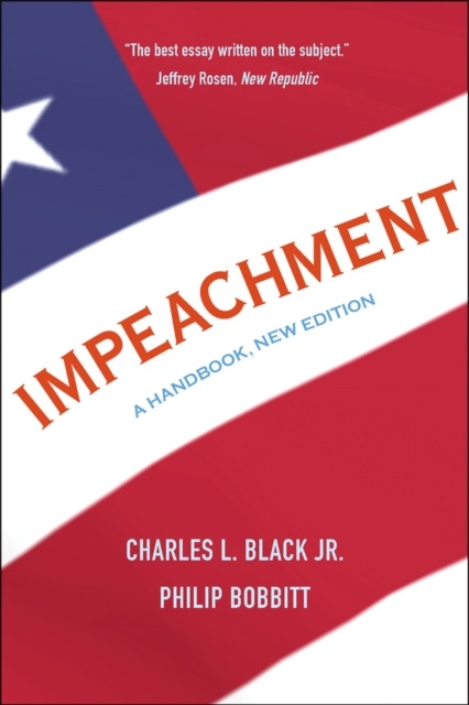 E-knjiga Impeachment Charles L. Jr. Black Black