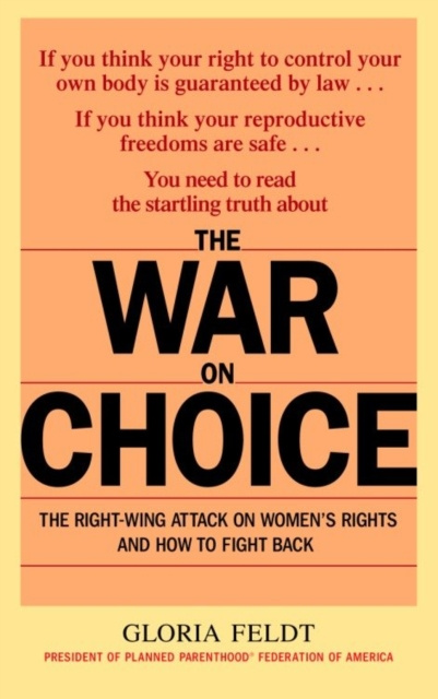 E-knjiga War on Choice Gloria Feldt