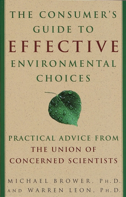 E-kniha Consumer's Guide to Effective Environmental Choices Michael Brower