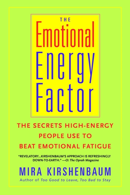E-kniha Emotional Energy Factor Mira Kirshenbaum