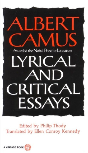 E-book Lyrical and Critical Essays Albert Camus