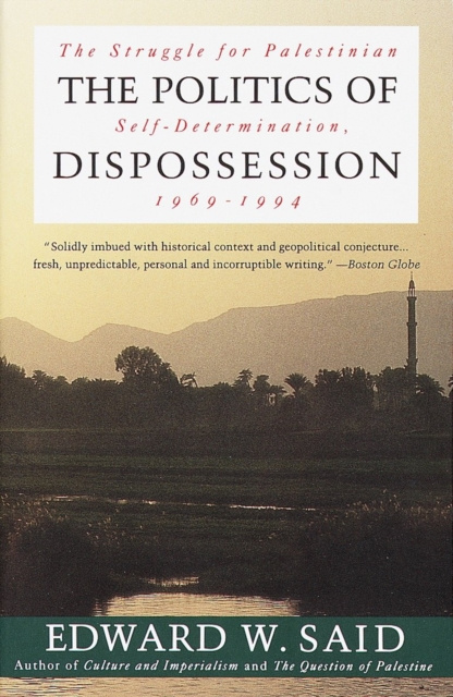E-kniha Politics of Dispossession Edward W. Said
