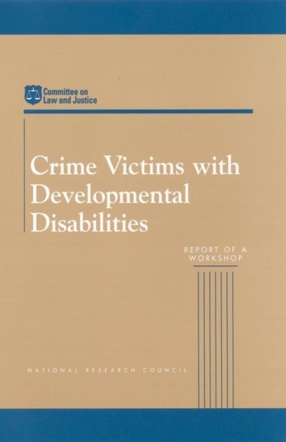 E-book Crime Victims with Developmental Disabilities National Research Council