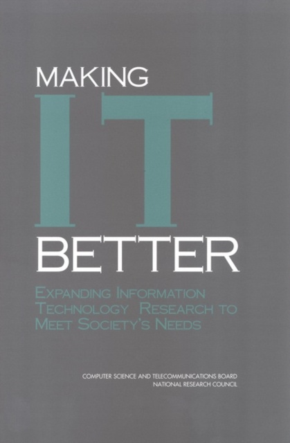 E-book Making IT Better National Research Council
