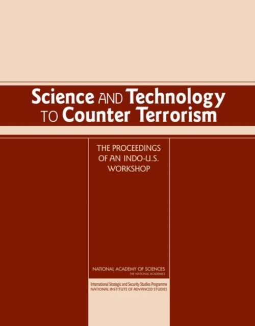 E-knjiga Science and Technology to Counter Terrorism International Strategic and Security Studies Programme of the National Institute of Advanced Studies