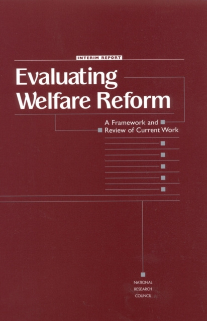 E-knjiga Evaluating Welfare Reform National Research Council
