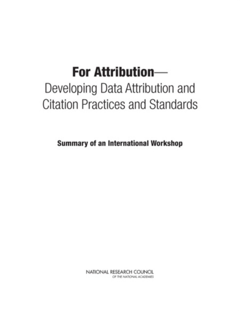 E-knjiga For Attribution National Research Council