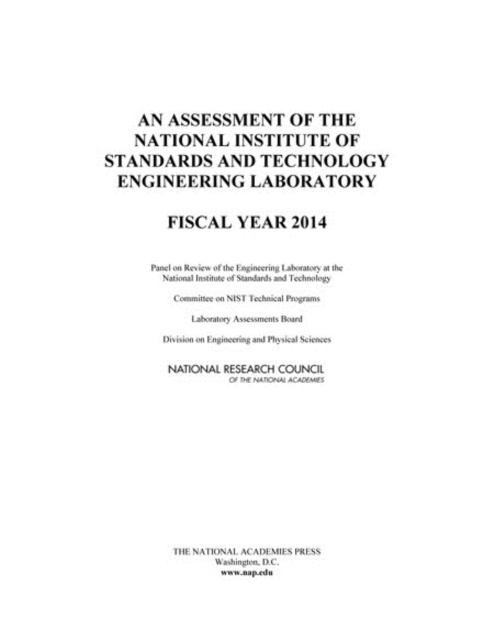 E-kniha Assessment of the National Institute of Standards and Technology Engineering Laboratory National Research Council
