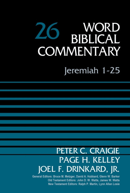 E-book Jeremiah 1-25, Volume 26 Peter C. Craigie