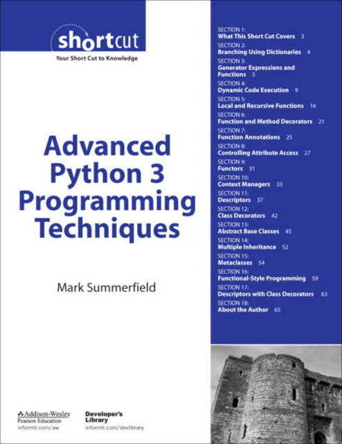 E-kniha Advanced Python 3 Programming Techniques Mark Summerfield