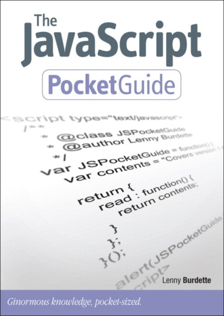 E-knjiga JavaScript Pocket Guide, The Lenny Burdette