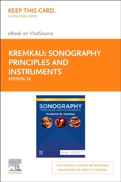 E-knjiga Sonography Principles and Instruments E-Book Frederick W. Kremkau