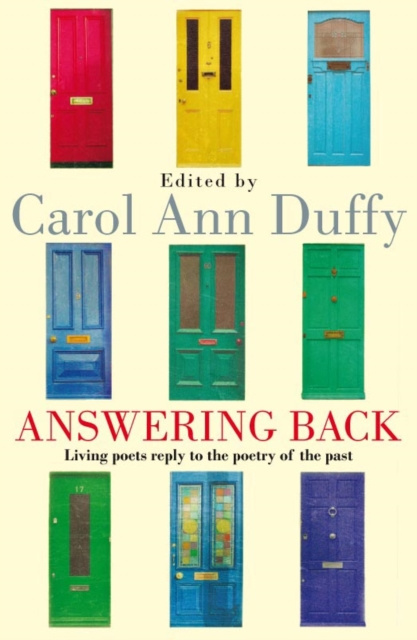 E-knjiga Answering Back Carol Ann Duffy