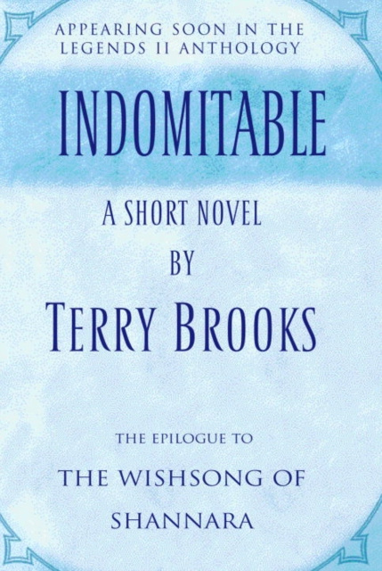 E-book Indomitable Terry Brooks