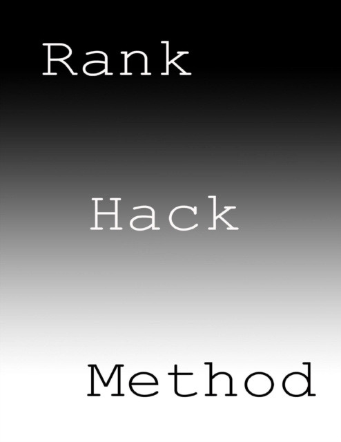 E-knjiga Rank Hack Method Vector.com Start Vector.com