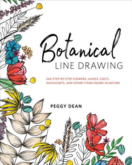 E-kniha Botanical Line Drawing Peggy Dean