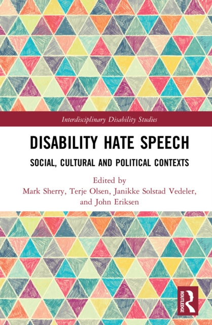 E-book Disability Hate Speech Mark Sherry