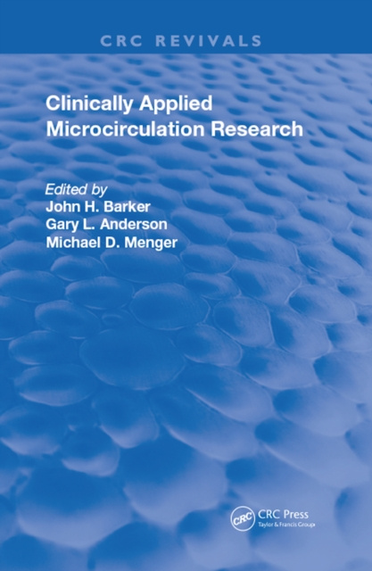 E-kniha Clinically Applied Microcirculation Research John H. Barker