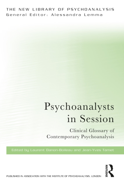 E-kniha Psychoanalysts in Session Laurent Danon-Boileau