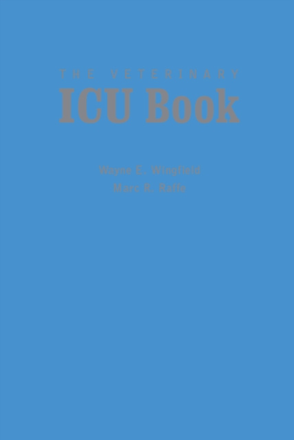 E-kniha Veterinary ICU Book Wayne E. Wingfield
