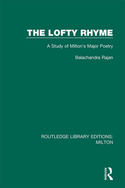 E-book Lofty Rhyme Balachandra Rajan