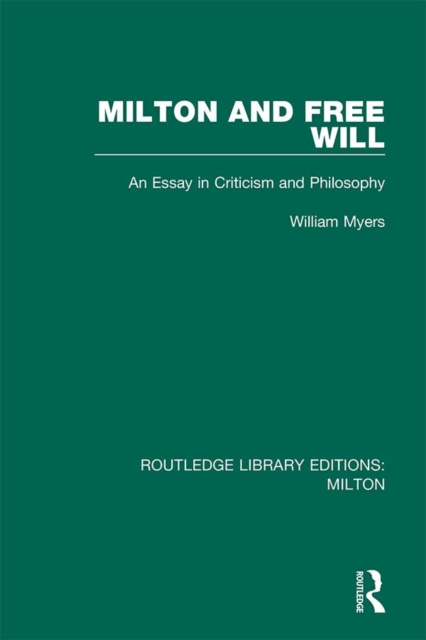 E-kniha Milton and Free Will William Myers