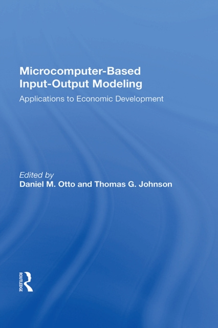 E-knjiga Microcomputer Based Input-output Modeling Daniel M. Otto