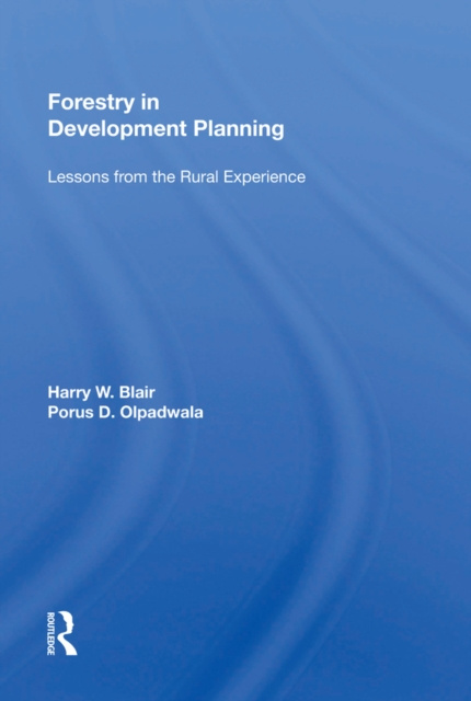 E-knjiga Forestry In Development Planning Harry W. Blair