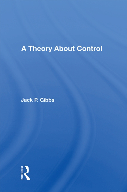 E-book Theory About Control Jack P. Gibbs