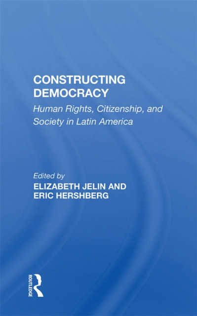 E-book Constructing Democracy Elizabeth Jelin