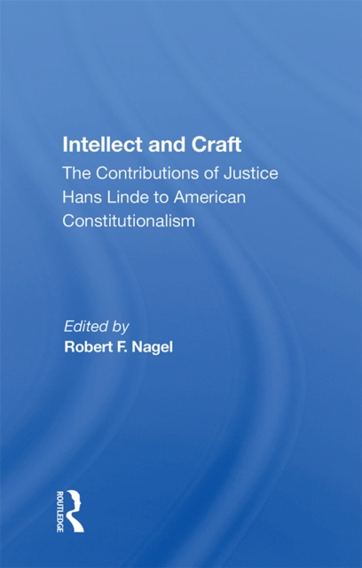 E-knjiga Intellect And Craft Robert F Nagel