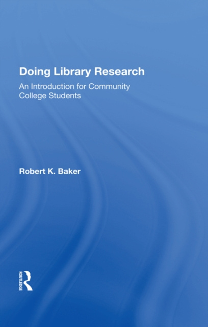 E-book Doing Library Research Robert K. Baker