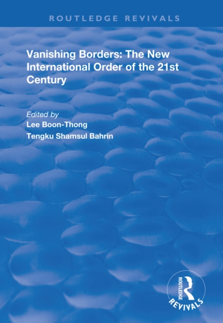 E-knjiga Vanishing Borders Lee Boon-Thong