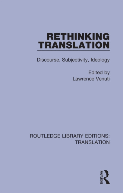 E-knjiga Rethinking Translation Lawrence Venuti