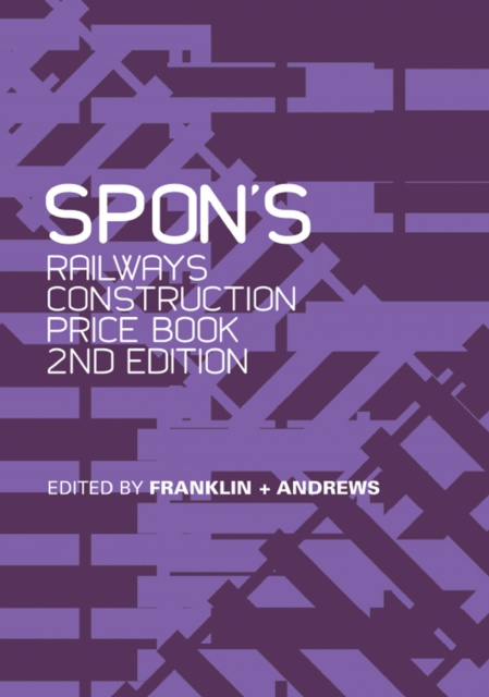 E-knjiga Spon's Railways Construction Price Book Franklin + Andrews