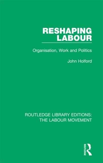 E-kniha Reshaping Labour John Holford